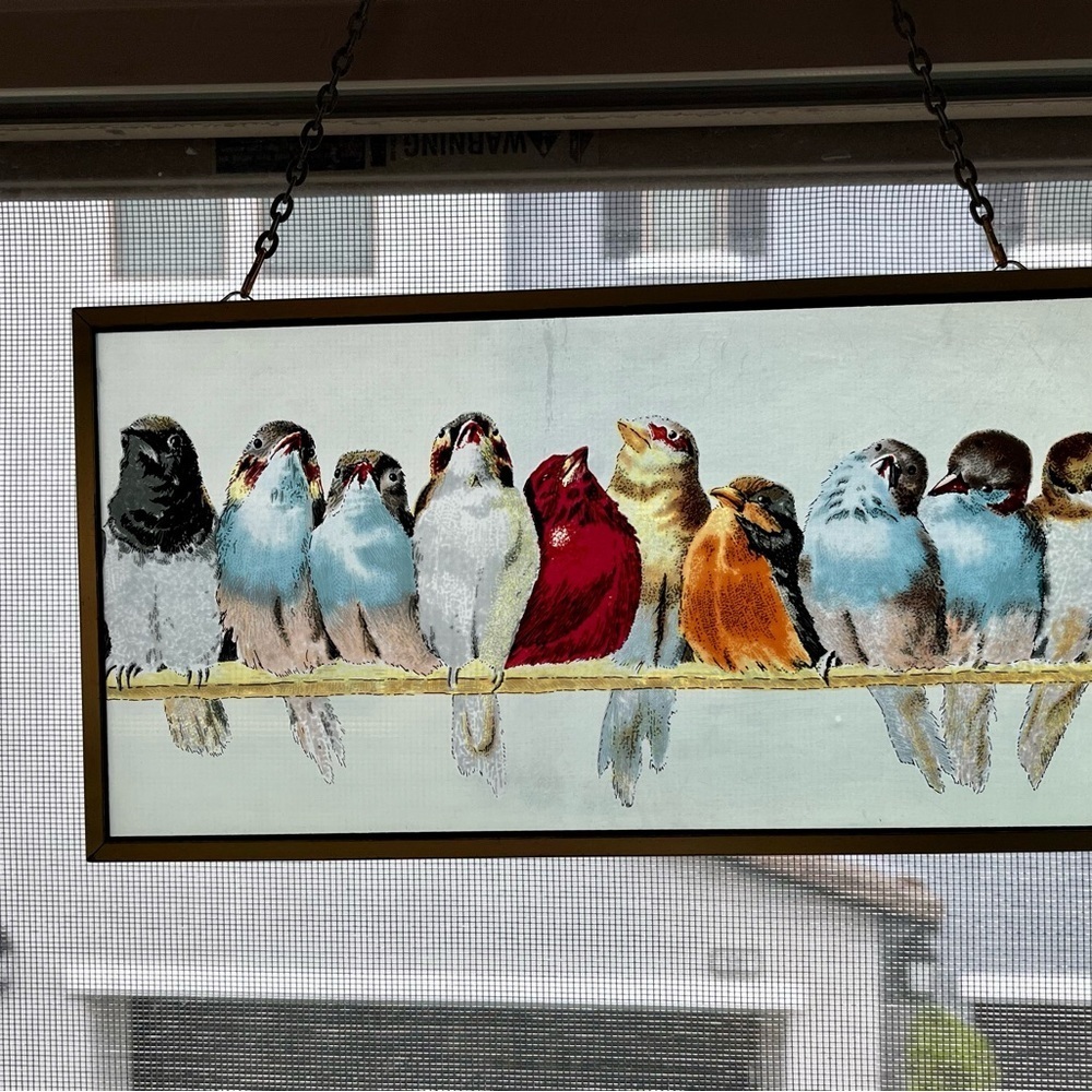 Colorful Bird Window Hanging - Picture 4 of 9